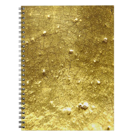 goudsteen notitieboek (Voorkant)