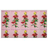 Goudvink met Hart Stof (Fat Quarter)