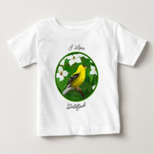 Goudvink Schilderij - Cute Originele Hond Kunst