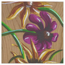 Goudvinken en bloemen