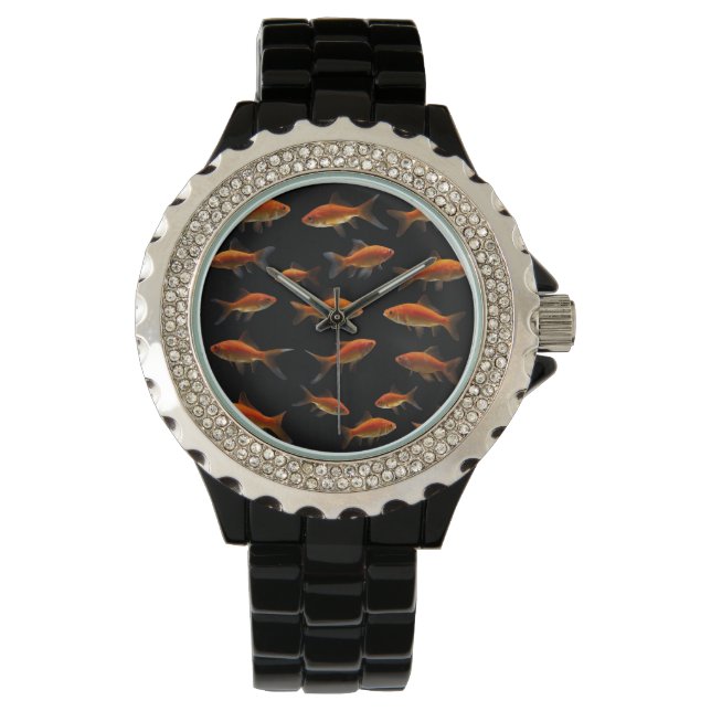 Goudvis 2 2 horloge (Voorkant)