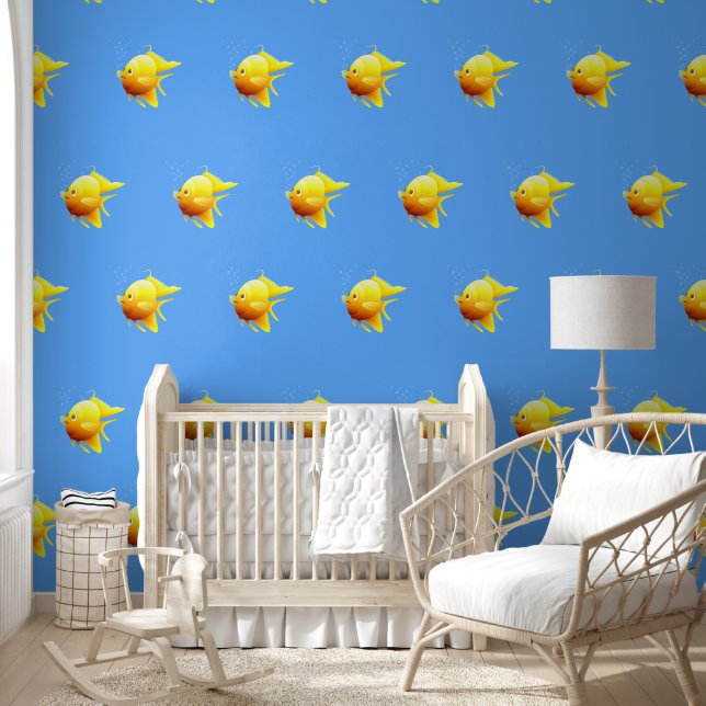 goudvis behang (Kinderen)