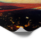 Goudvis door Gustav Klimt Poster (Hoek)