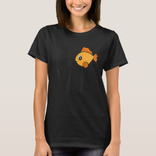 Goudvis Houdt Van Aquarium Vissenkom Schattige Gou T-shirt