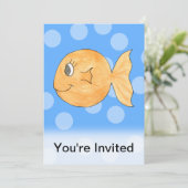 Goudvis. Kaart (Staand voorkant)