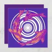 Goudvis kaart (Voorkant / Achterkant)