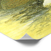  goudvis Koi Fish, Marine Zee Life Poster (Hoek)