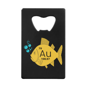 goudvis kredietkaart flessenopener