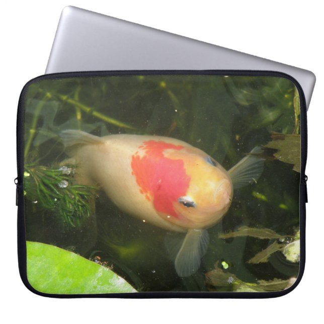 Goudvis Laptop Tas (Voorkant)