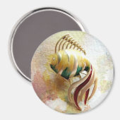 "Goudvis" Magneet (Voorkant / Achterkant)