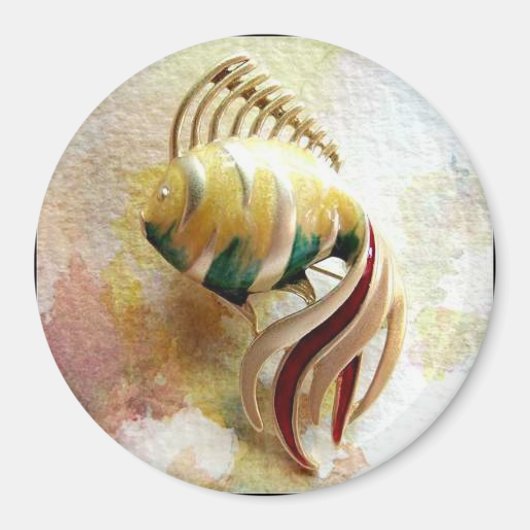 "Goudvis" Magneet (Voorkant)