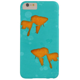 Goudvis oranje silhouettes in turkooiswater Case-Mate iPhone 14 hoesje