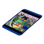 Goudvis parodie van Matisse Magneet (Linkerzijde)