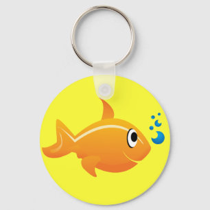 Goudvis-Sleutelhanger Sleutelhanger