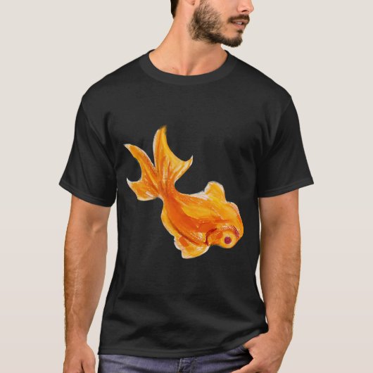 Goudvis T-shirt (Voorkant)