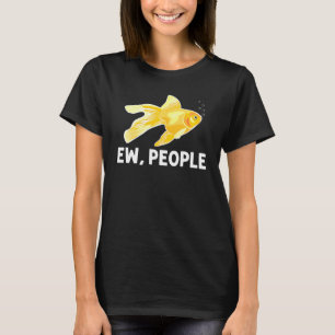Goudvis voor Mannen Vrouwen Goud Aquarium Vis Pet T-shirt