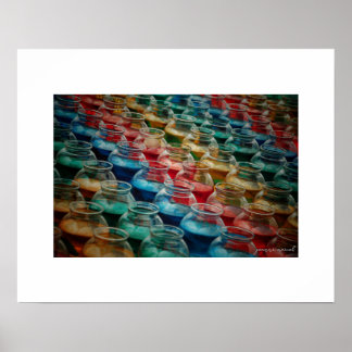 Goudvis-Worpgotsposterprint Poster
