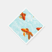 goudvispatroon servet (Hoek)