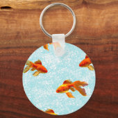 goudvispatroon sleutelhanger (Voorkant)