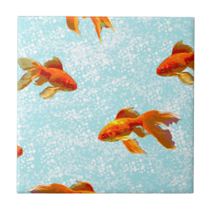 goudvispatroon tegeltje