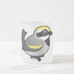 Goudvleugelige Warbler Matglas Koffiemok