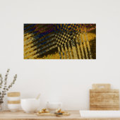 goudvlies poster (Keuken)