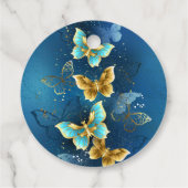 Goudvlinder Bedankjes Labels (Achterkant)