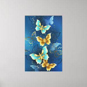 Goudvlinder Canvas Afdruk