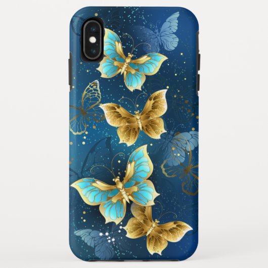 Goudvlinder Case-Mate iPhone Case (Achterkant)