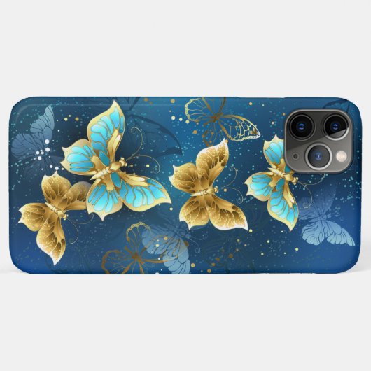 Goudvlinder Case-Mate iPhone Case (Achterkant (horizontaal))