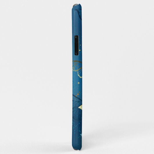 Goudvlinder Case-Mate iPhone Case (Achterkant/rechts)