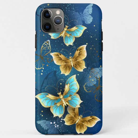 Goudvlinder Case-Mate iPhone Case (Achterkant)