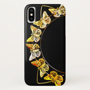Goudvlinder iPhone X Hoesje
