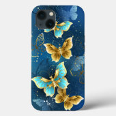 Goudvlinder Case-Mate iPhone Case (Achterkant)