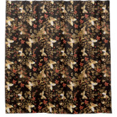 Goudvlinder Douchegordijn (Voorkant)