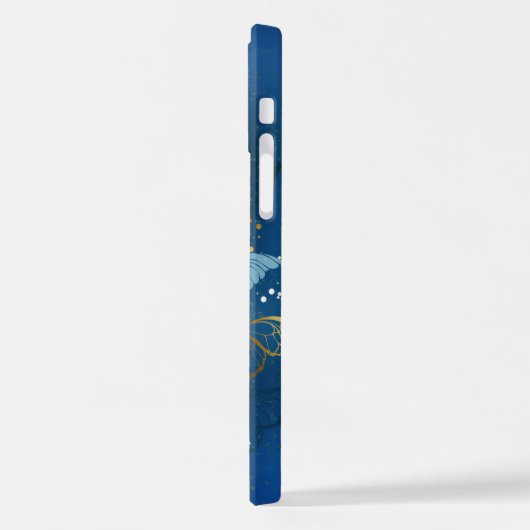 Goudvlinder iPhone Hoesje (Linkerkant)