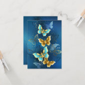 Goudvlinder Kaart (Voorkant / Achterkant in situ)