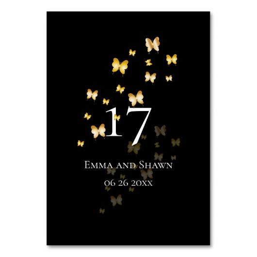 Goudvlinder Kaart (Voorkant)