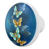 Goudvlinder Keramische Knop (Rechts)