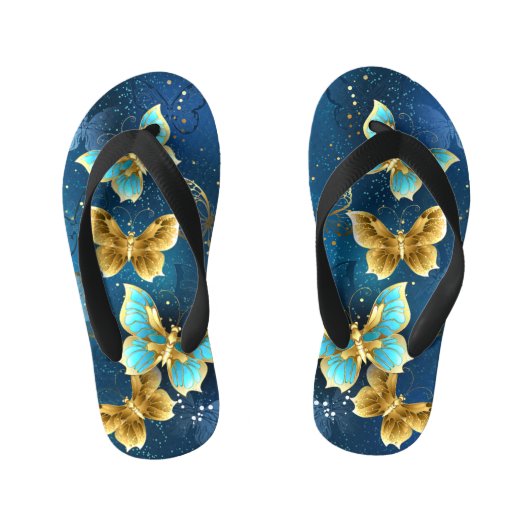 Goudvlinder Kinder Teenslippers (Voetbed)