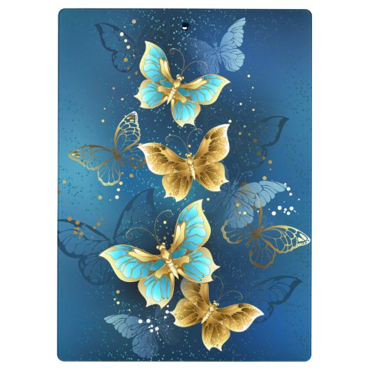 Goudvlinder Klembord (Achterkant)