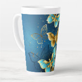 Goudvlinder Latte Mok (Linkerhoek)