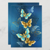 Goudvlinder Menu (Voorkant / Achterkant)