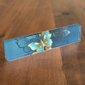 Goudvlinder Naambordje (Zijkant)