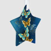 Goudvlinder Ornament (voorkant)