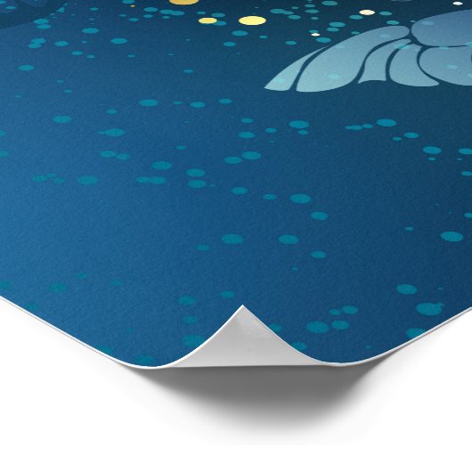 Goudvlinder Poster (Hoek)