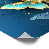 Goudvlinder Poster (Hoek)