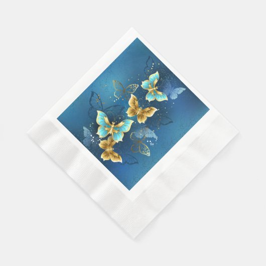 Goudvlinder Servet (Hoek)