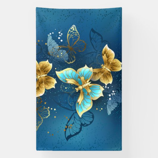 Goudvlinder Spandoek (Verticaal)