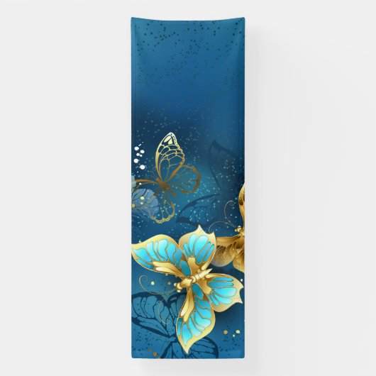 Goudvlinder Spandoek (Verticaal)